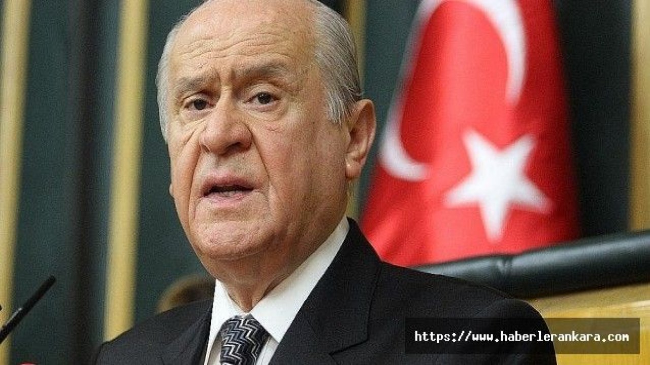 MHP Lideri Bahçeli’den CHP’ye tepki