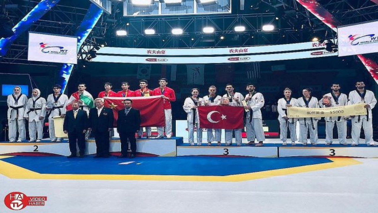 Türkiye Karışık Taekwondo Milli Takımı’ndan bronz madalya