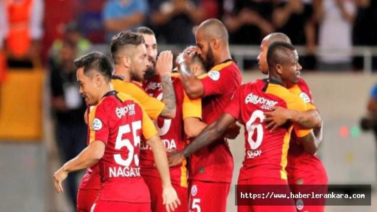 TFF Süper Kupa 6'ncı kez Galatasaray'ın!