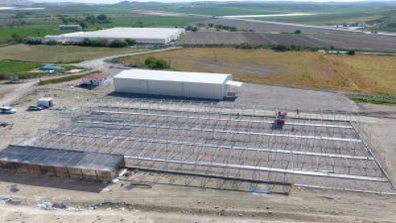 Park Bahçeler Müdürlüğü ekipleri selektör binası ve sera alanında çalışmalarını sürdürüyor