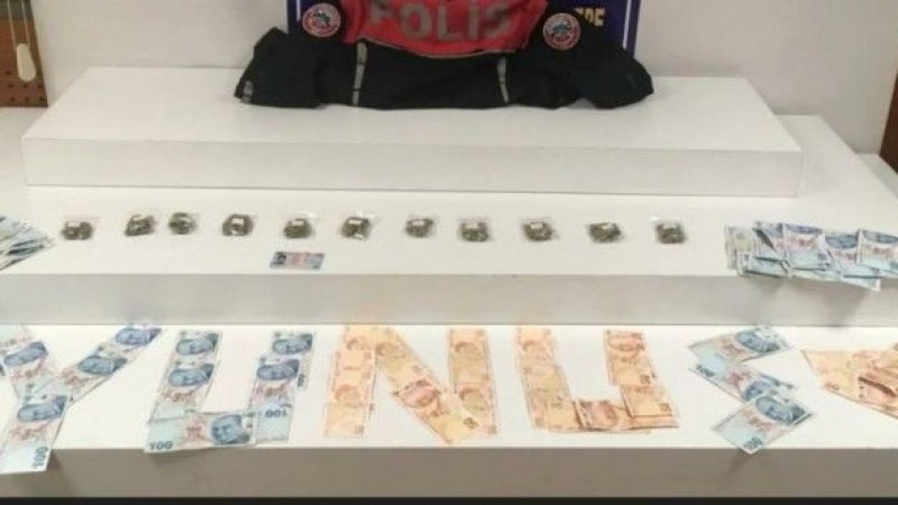 Maltepe’de polisin durdurduğu araçtan 11 paket uyuşturucu çıktı