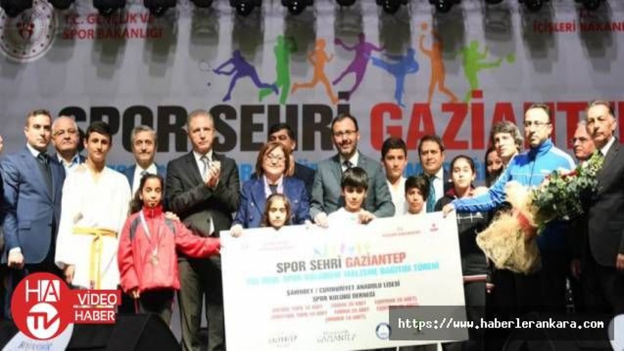 “Spor Şehri Gaziantep“te hedef olimpiyatlar