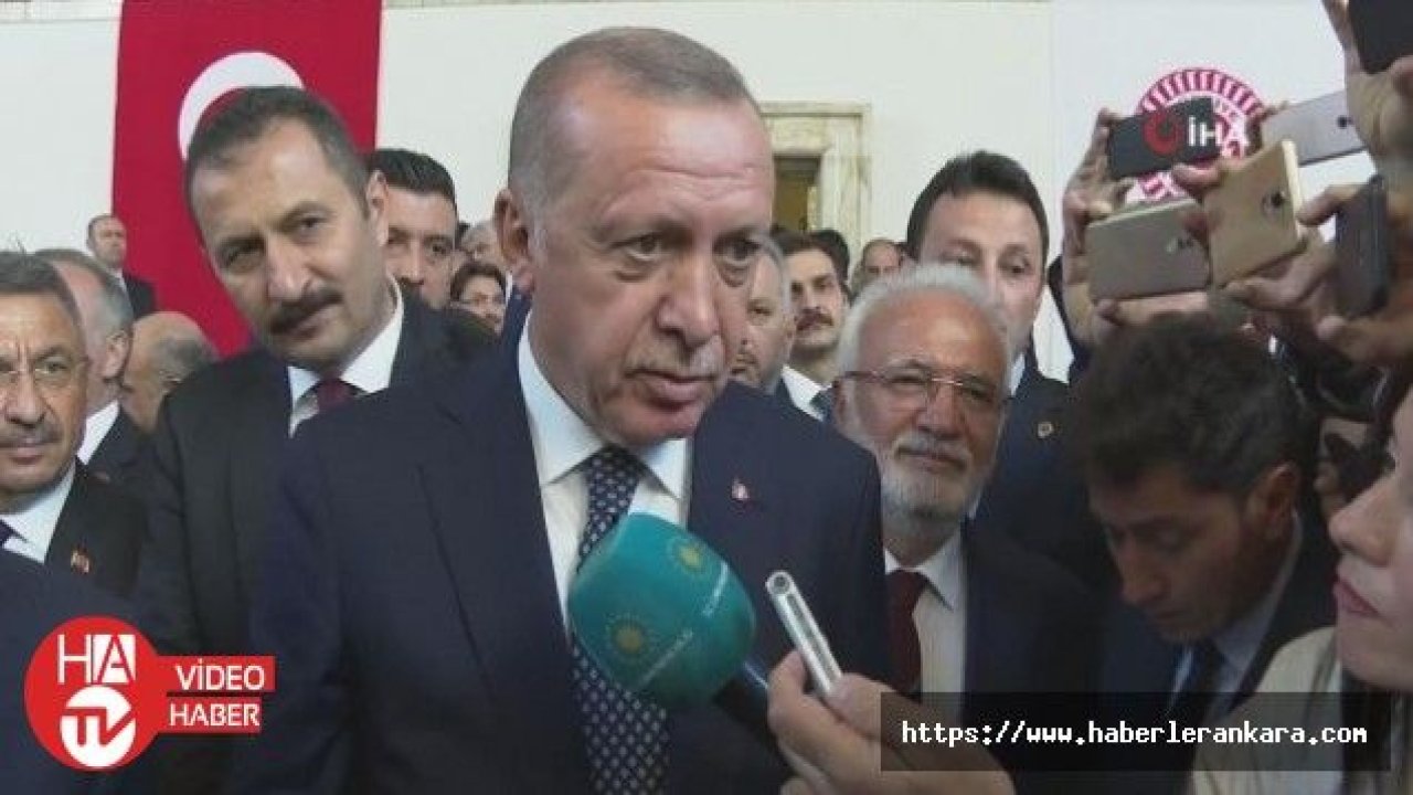 Erdoğan “Kabine revizyonu için şu anda böyle bir şey yok.“