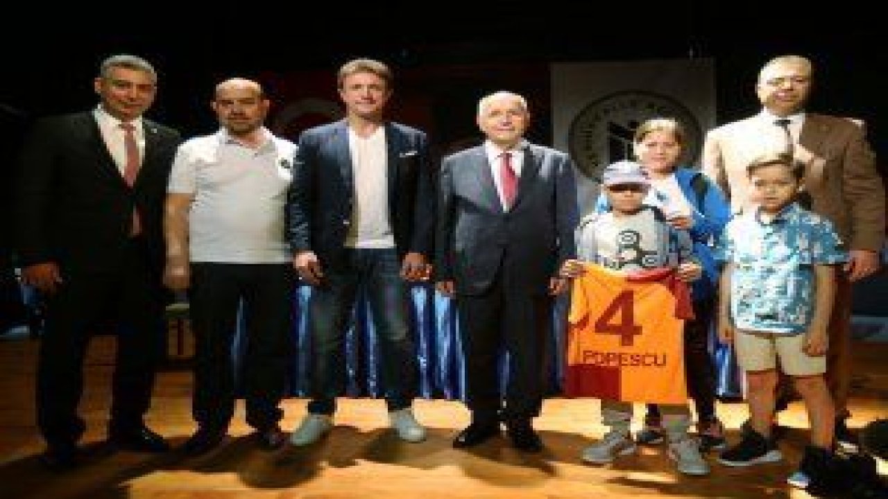 Galatasaray’ın unutulmaz yıldızı Gheorghe Popescu Yenimahalle’de