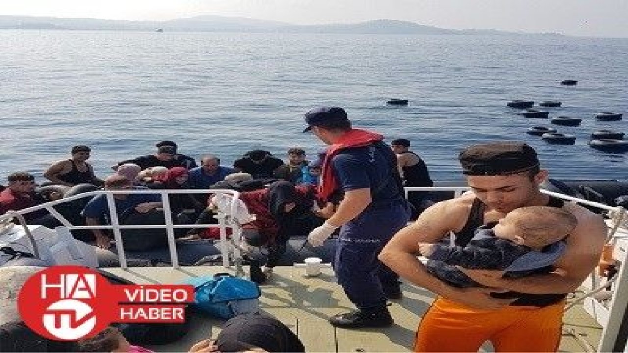 Kuşadası'nda 30’u çocuk 85 düzensiz göçmen yakalandı