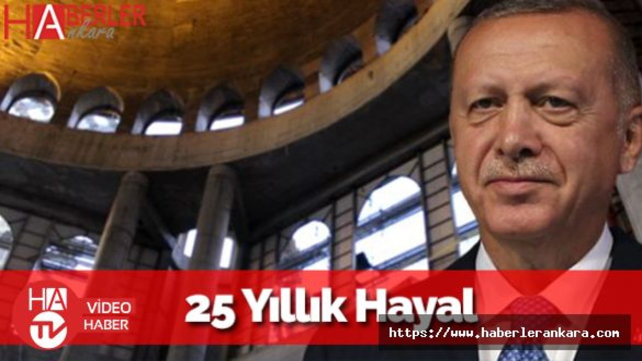 Erdoğan 25 Yıldır Hayal Ediyordu: Sonunda Gerçek Oluyor!