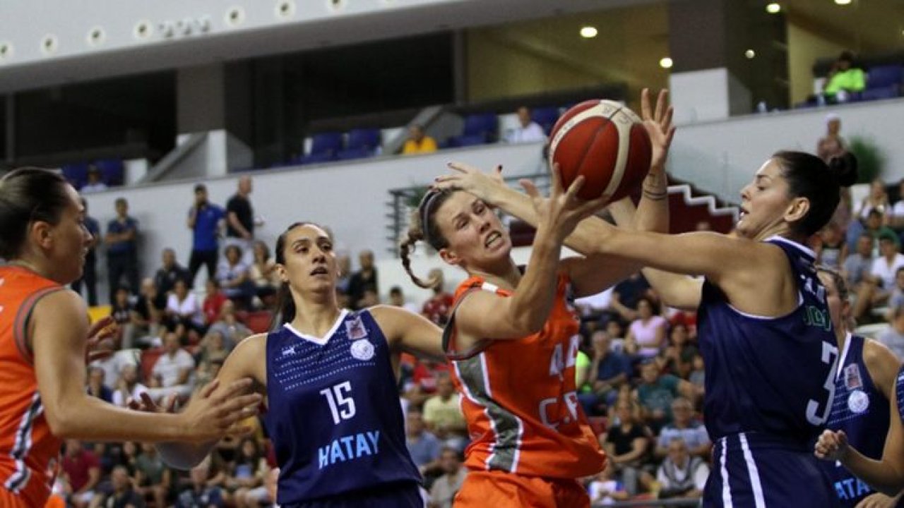 G.K Çukurova Basketbol: 75 - Hatay Büyükşehir Belediyespor: 80