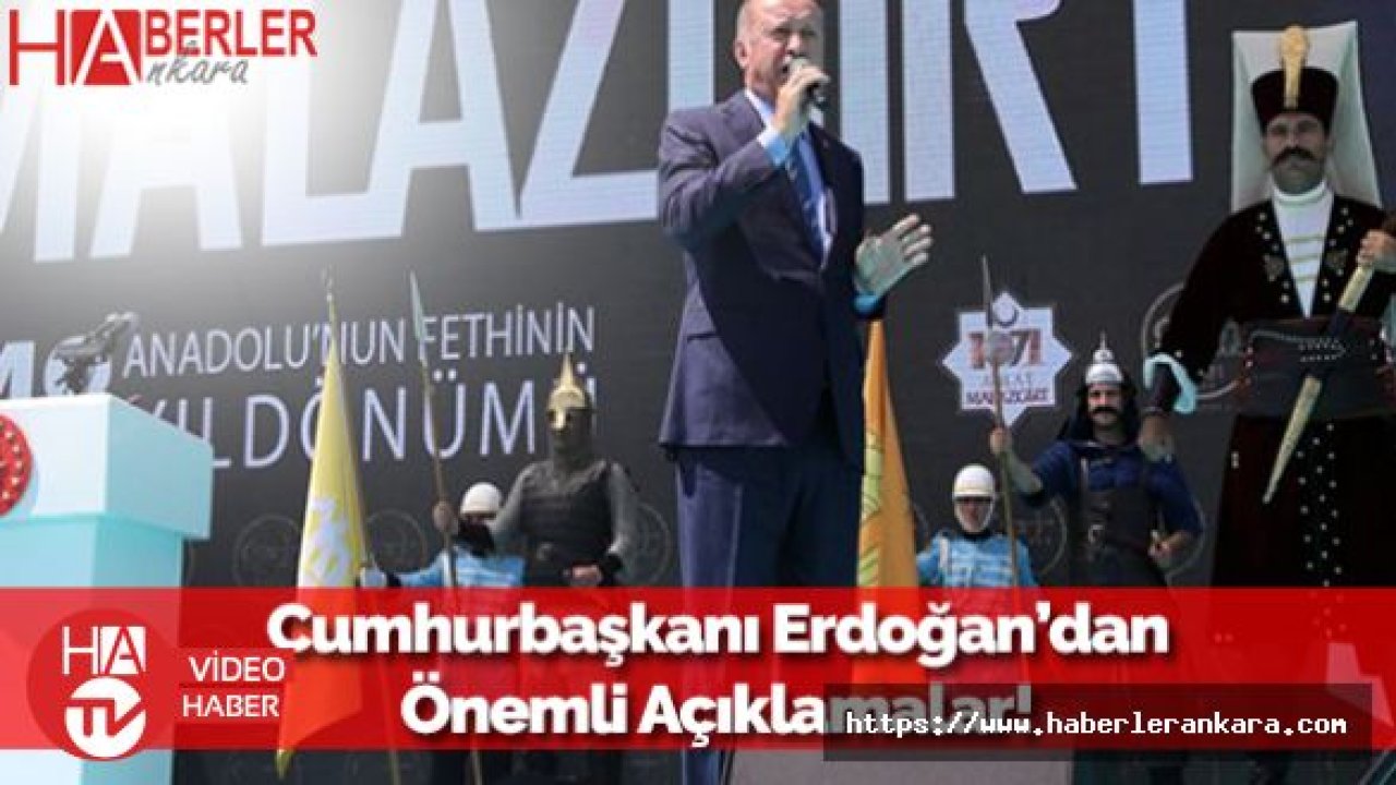 Cumhurbaşkanı Erdoğan'dan Önemli Güvenli Bölge Açıklaması!