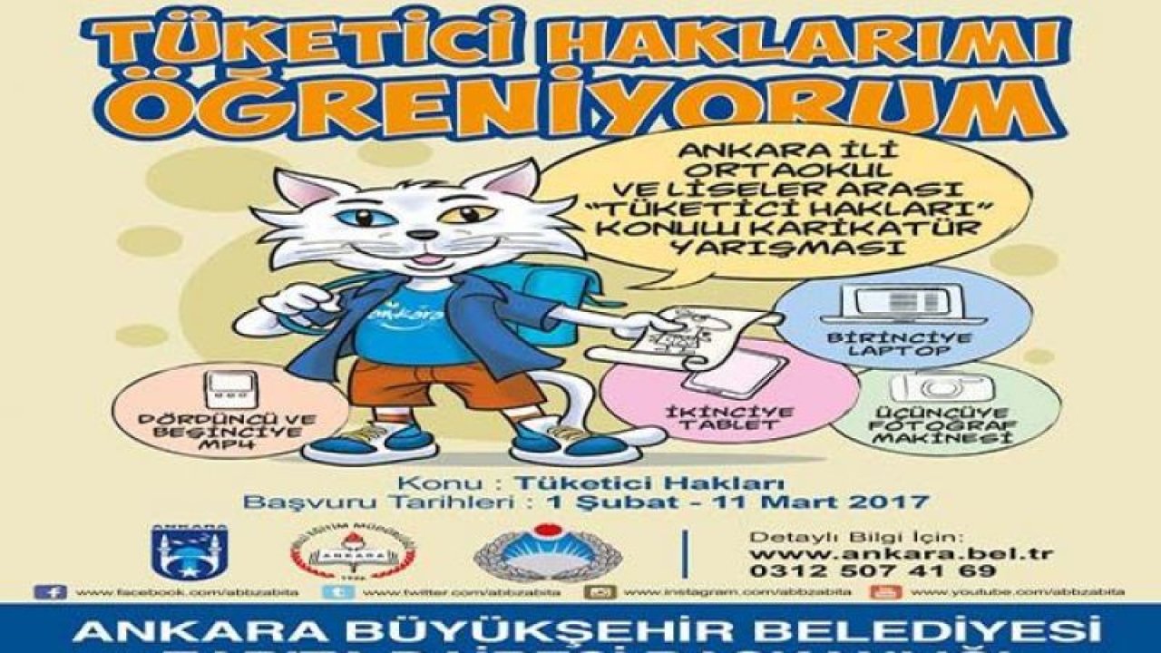 “Tüketici Hakları” bilincini geliştirmek amacıyla karikatür yarışması düzenlenecek