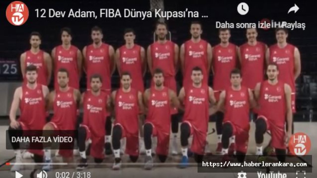 12 Dev Adam, FIBA Dünya Kupası’na hazırlanıyor