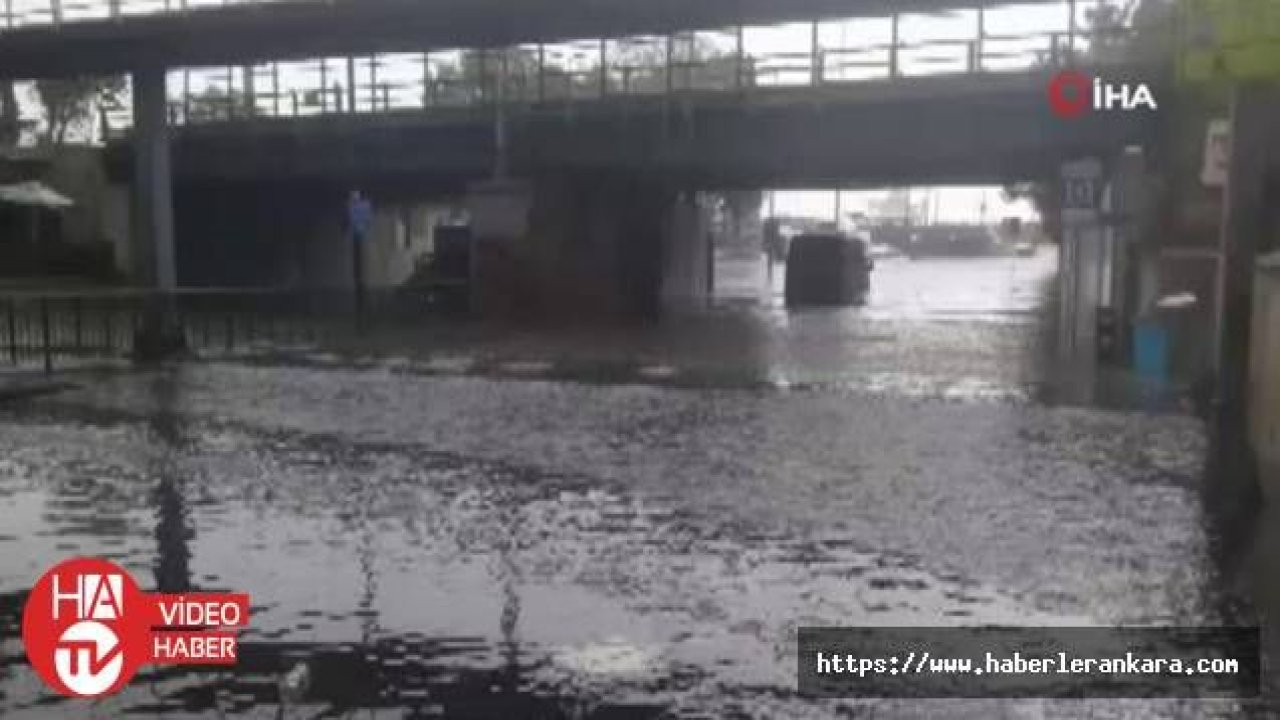 Fatih’e metrekareye 114 kilogram yağış düştü (Video Haber)