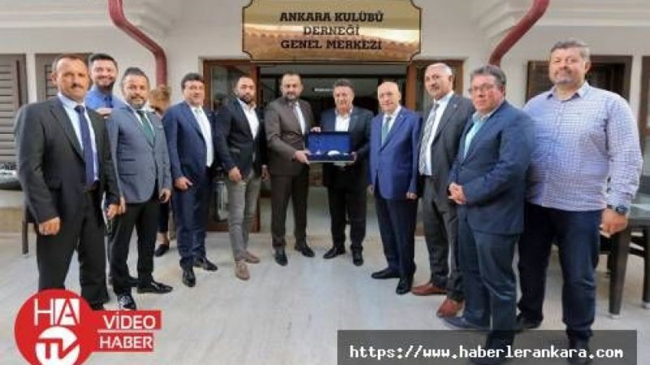 Başkan Yaşar'dan Ankara Kulübü'ne ziyaret