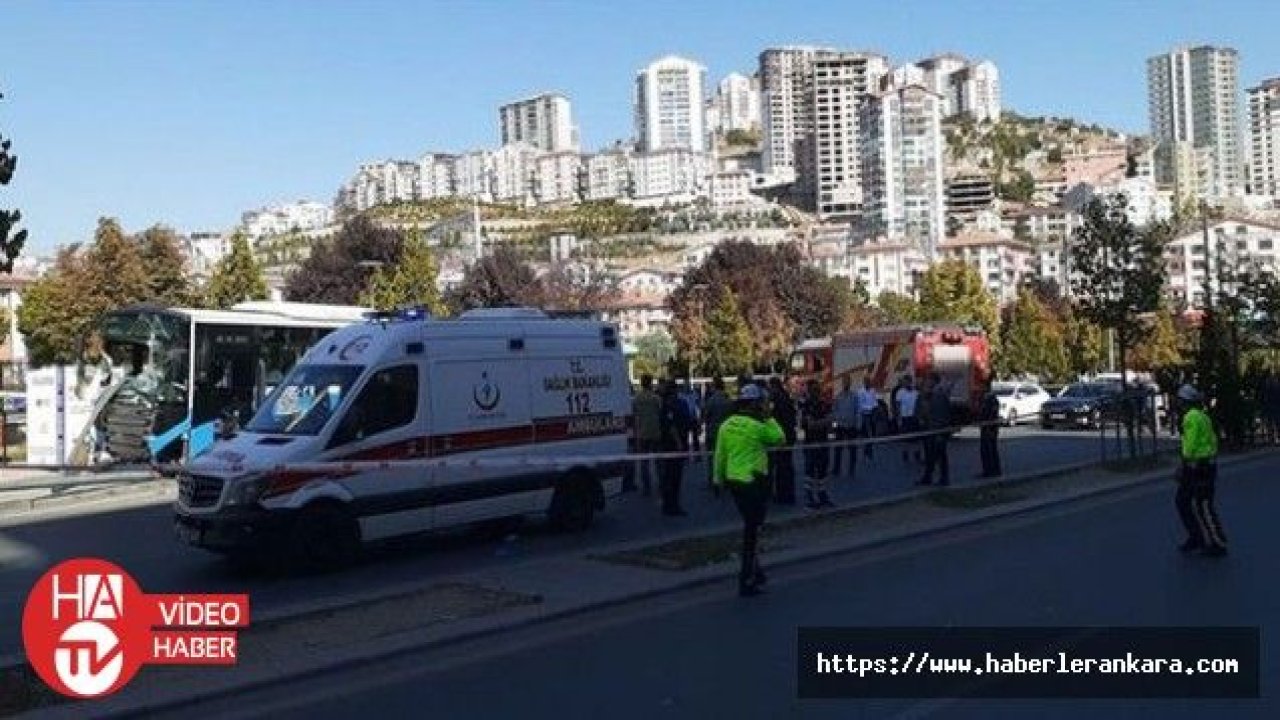 Başkentte otobüsünün yayalara çarptığı kazanın şoförü adliyeye sevk edildi