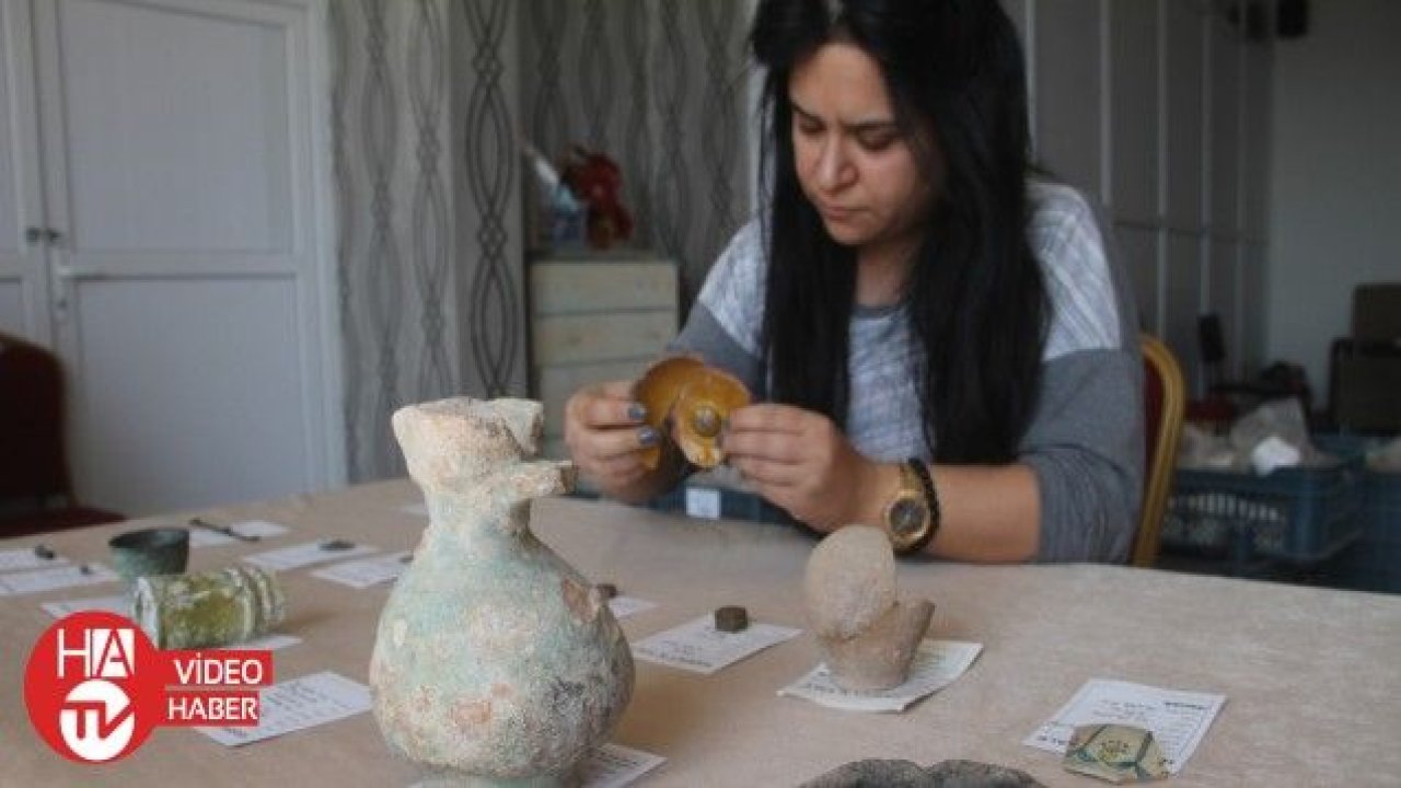 Harput Kalesi’nde 4 bin 800 obje gün yüzüne çıkartıldı