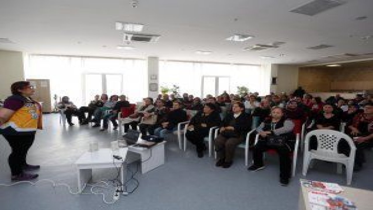 Yenimahalle'de “Yaşama Yol Ver” projesi kapsamında 112 Acil Çağrı Hattı ile ilgili bilgi verildi