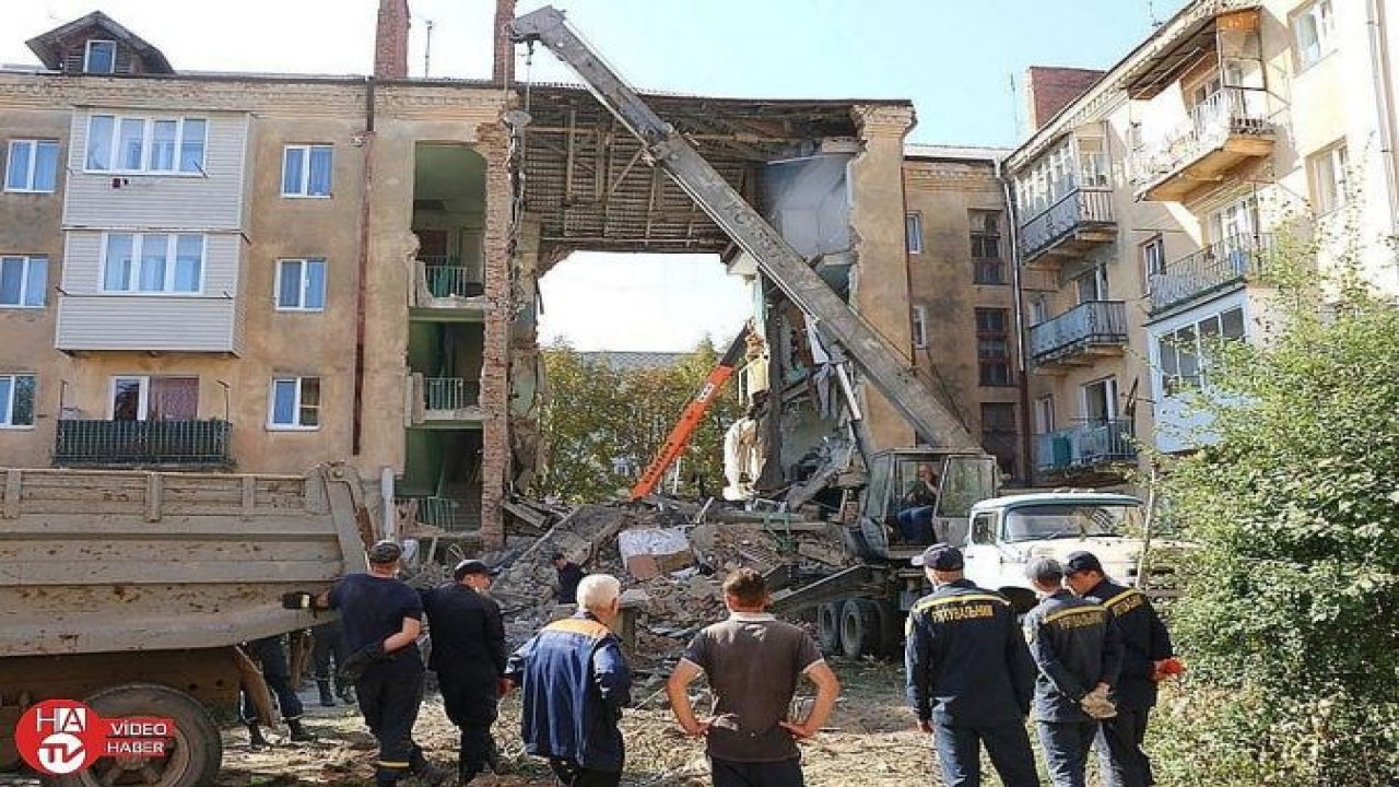 Ukrayna’da binada doğal gaz patlaması: 2 ölü, 7 yaralı