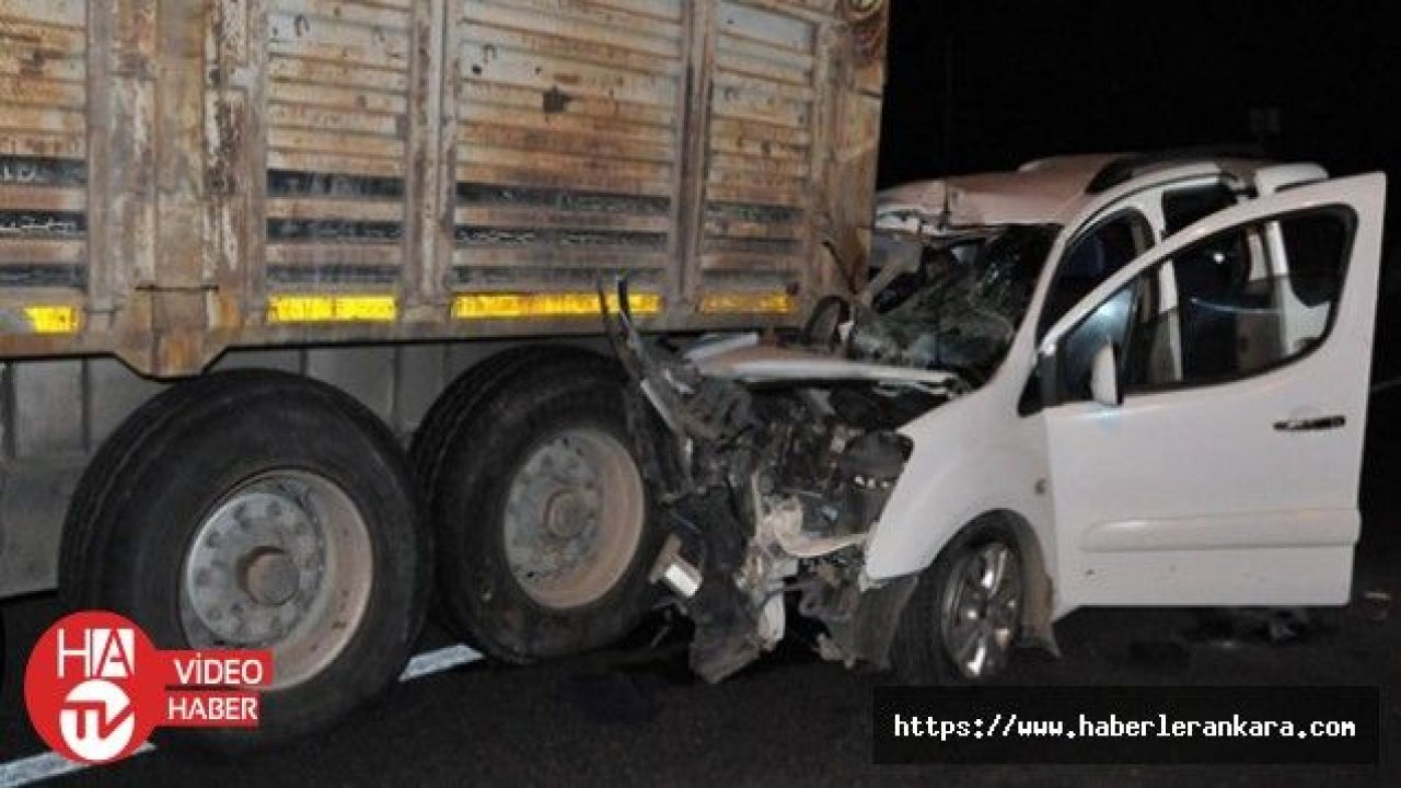 Mardin'de trafik kazası: 3 ölü, 3 yaralı