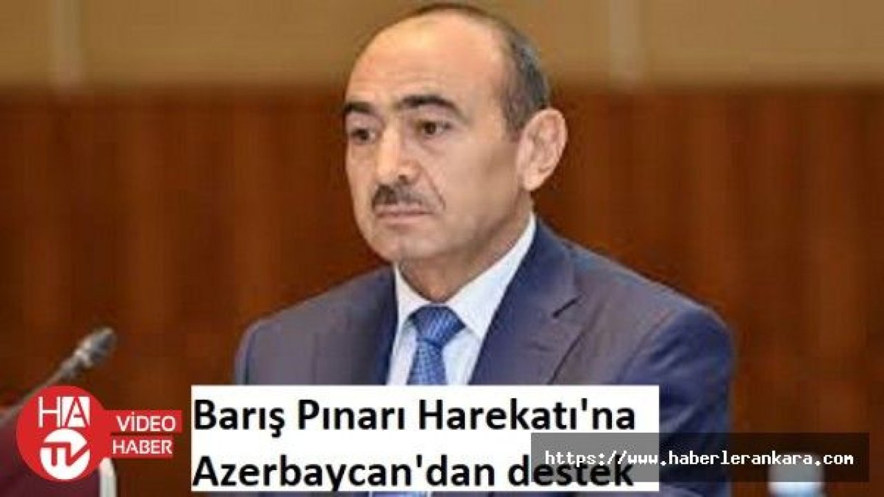 Barış Pınarı Harekatı'na Azerbaycan'dan destek