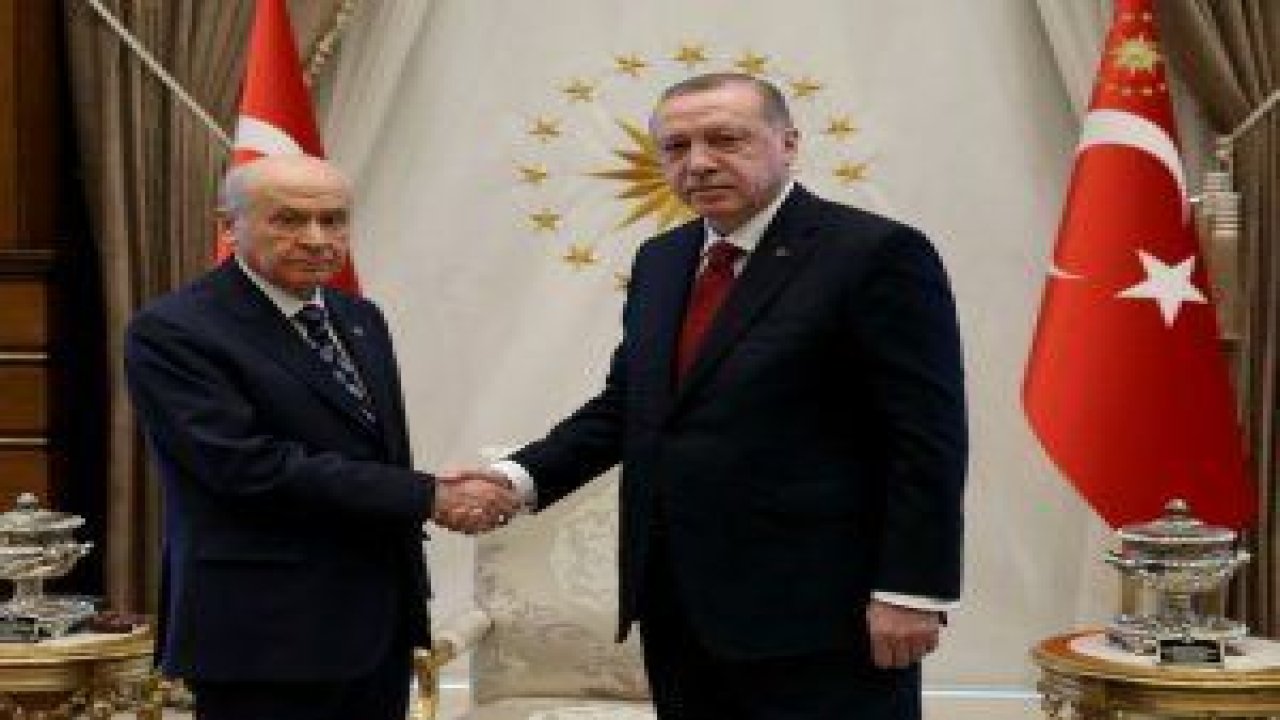 Cumhurbaşkanı Recep Tayyip Erdoğan, MHP Genel Başkanı Devlet Bahçeli ile görüştü