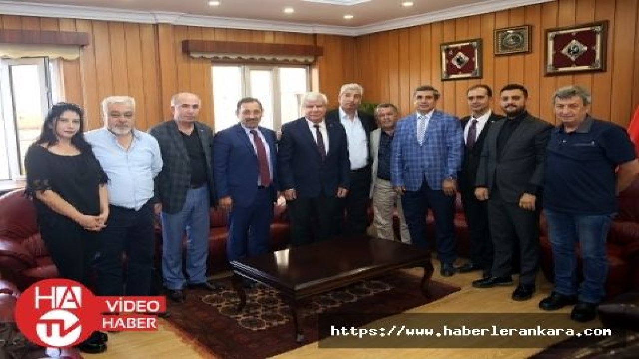 Gazeteci ve Yazarlar Derneği'nden Başkan Demirel'e ziyaret