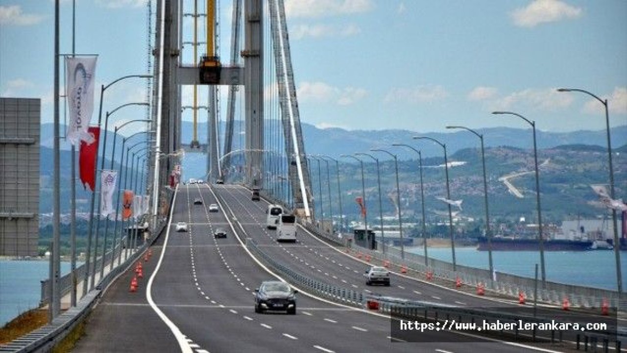 Bayramda köprüler ve otoyollar 9 gün ücretsiz