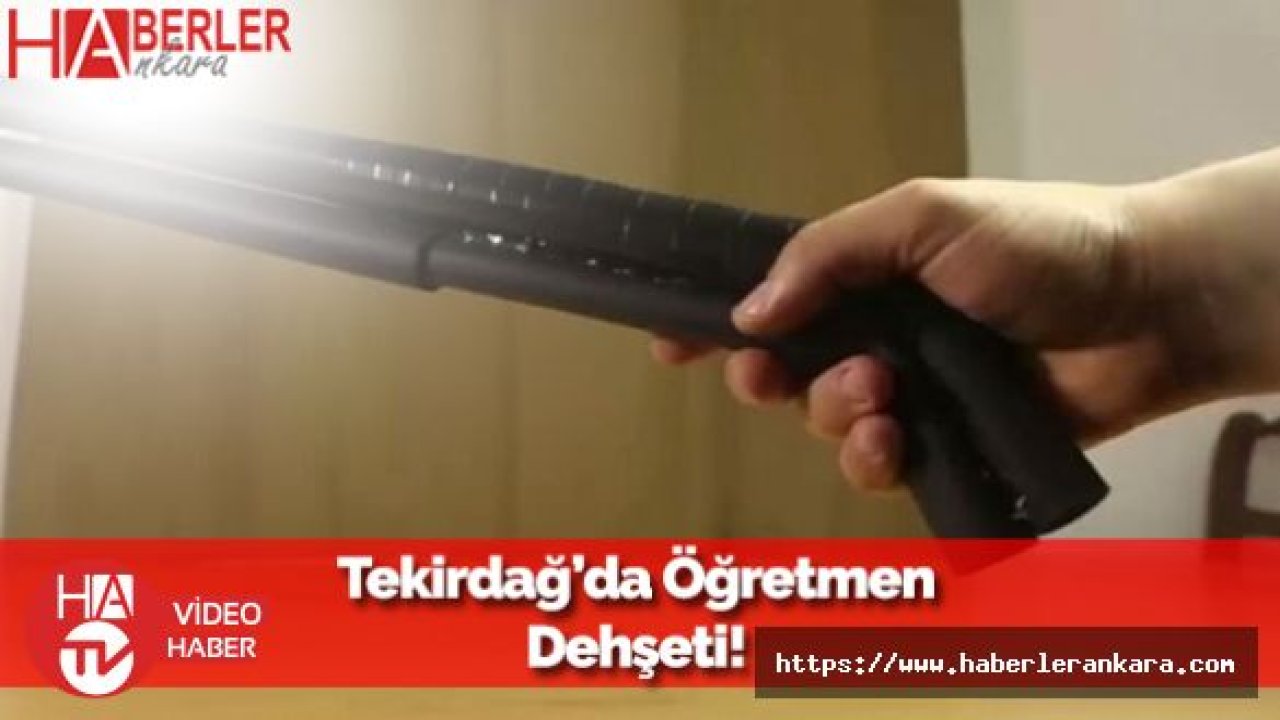 Tekirdağ'da Öğretmen Dehşeti: Öğrenci Velisine Pompalı Tüfekle Saldırdı!