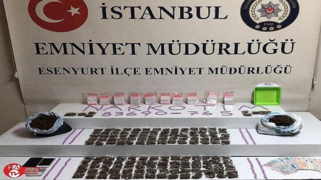 Esenyurt’ta uyuşturucu operasyonu: 2 kişi tutuklandı