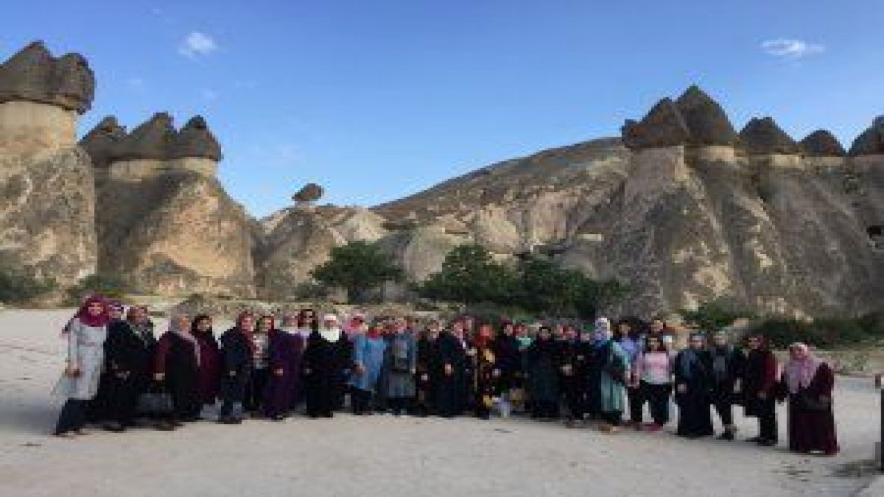 Hüma Sultan, Ayyıldız ve Saray Hanım Evi üyeleri Kapadokya gezisine katıldı