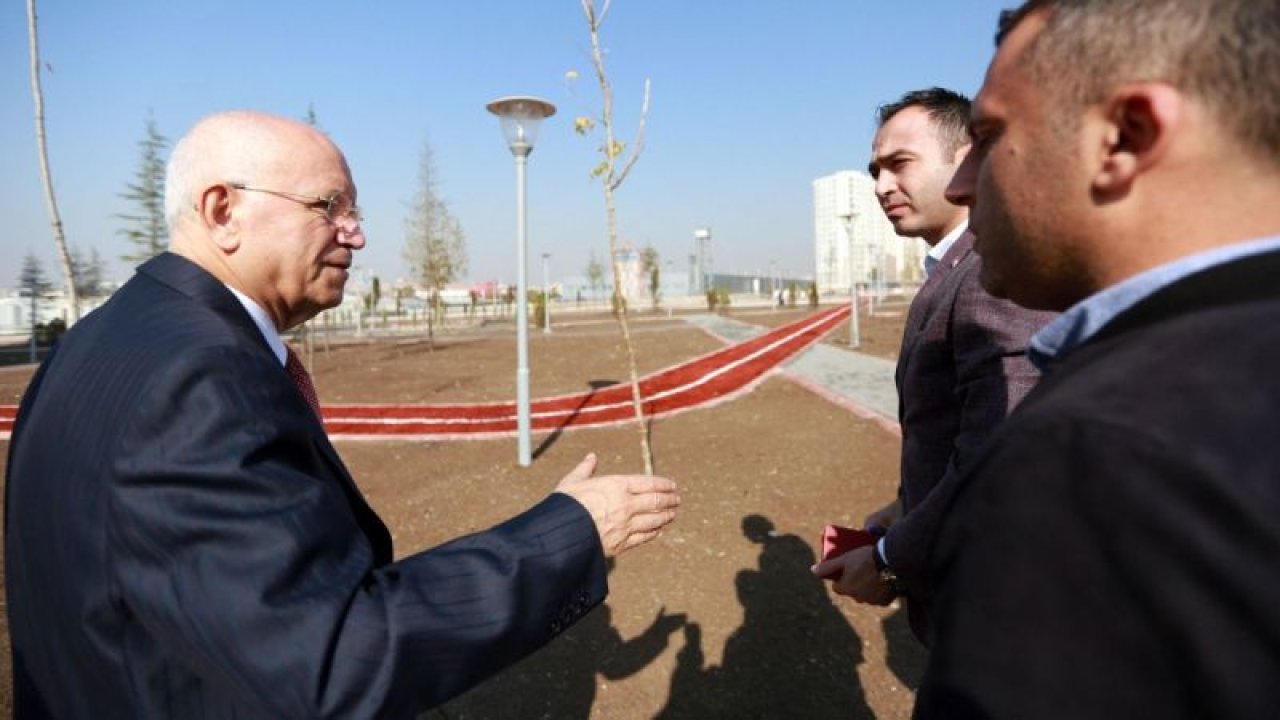 Başkan Yaşar, park çalışmalarını yerinde inceledi