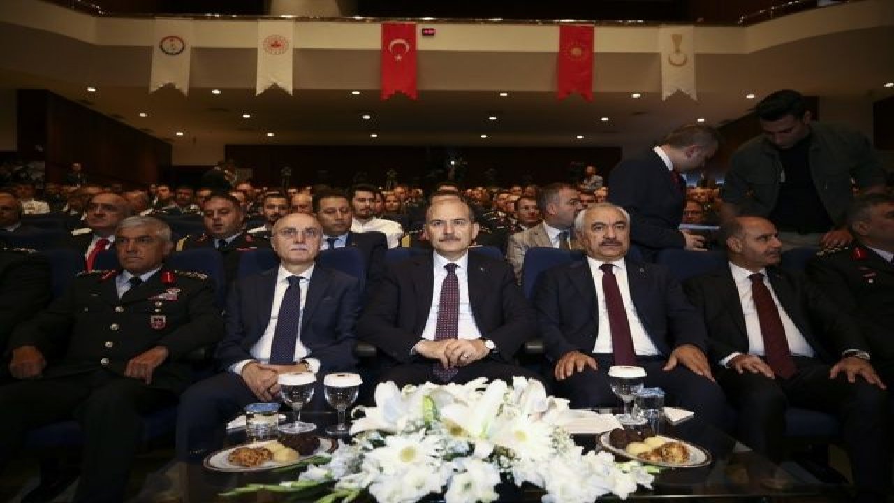 İçişleri Bakanı Süleyman Soylu, Jandarma ve Sahil Güvenlik Akademisi'nde