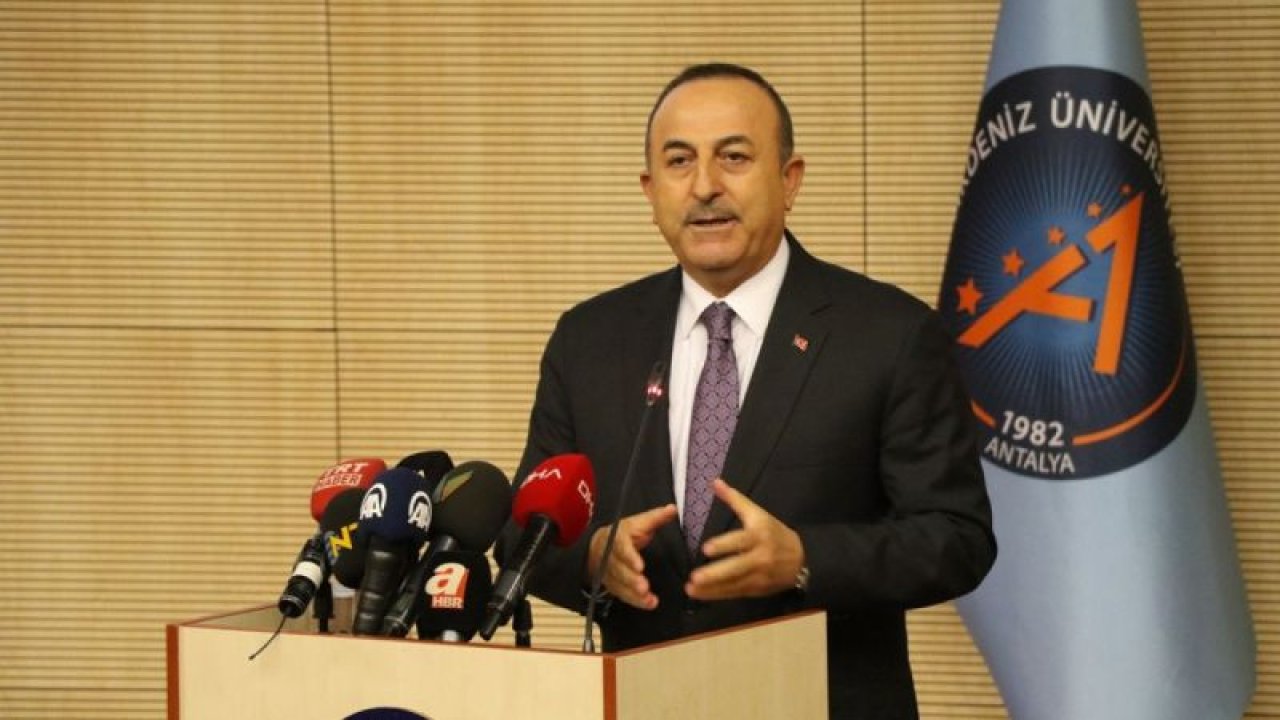 Bakan Çavuşoğlu: "Burada bir terör devleti kurmak istiyorlardı"