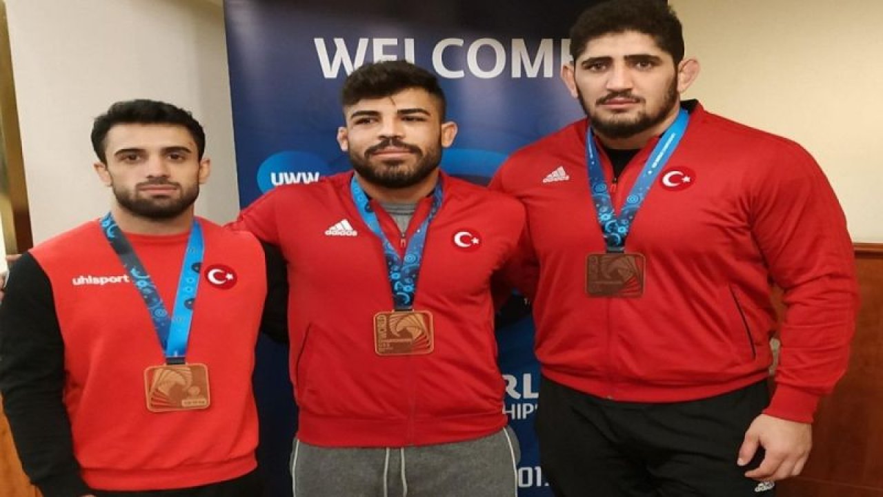 Grekoromen Milli Takımı Dünya Güreş Şampiyonası’nda 6 madalya