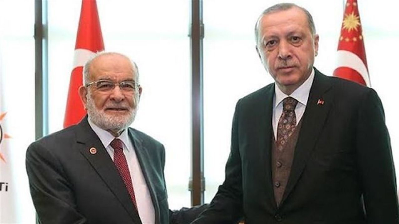 Cumhurbaşkanı Erdoğan'dan Karamollaoğlu'na tebrik mesajı