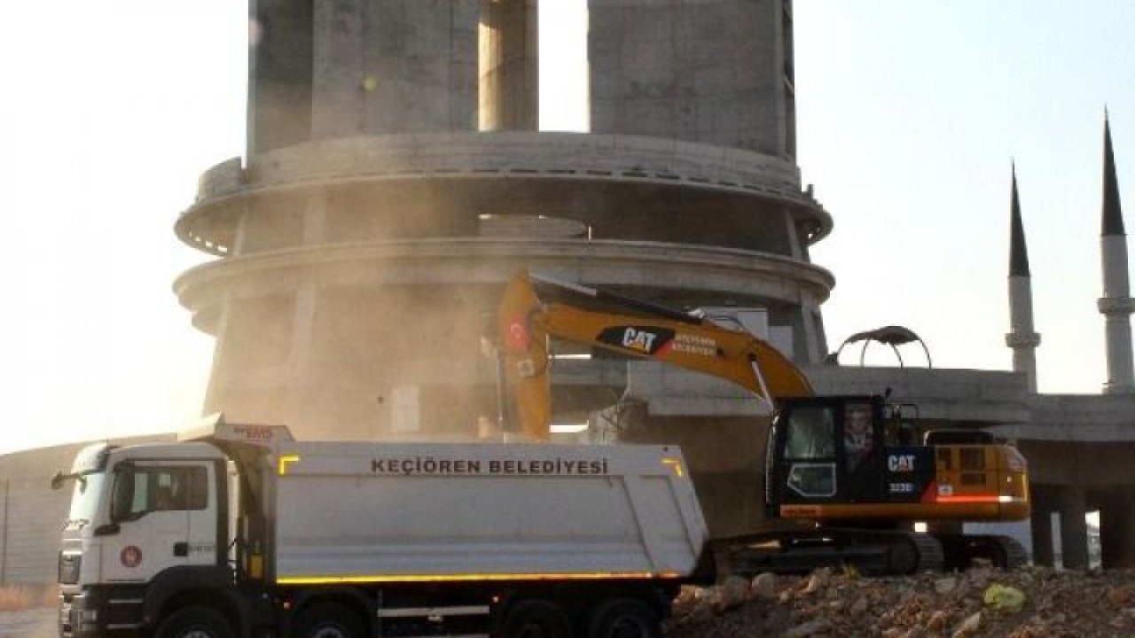 Keçiören'de Cumhuriyet Kulesi'ne ilk kazma 29 Ekim'de vuruldu
