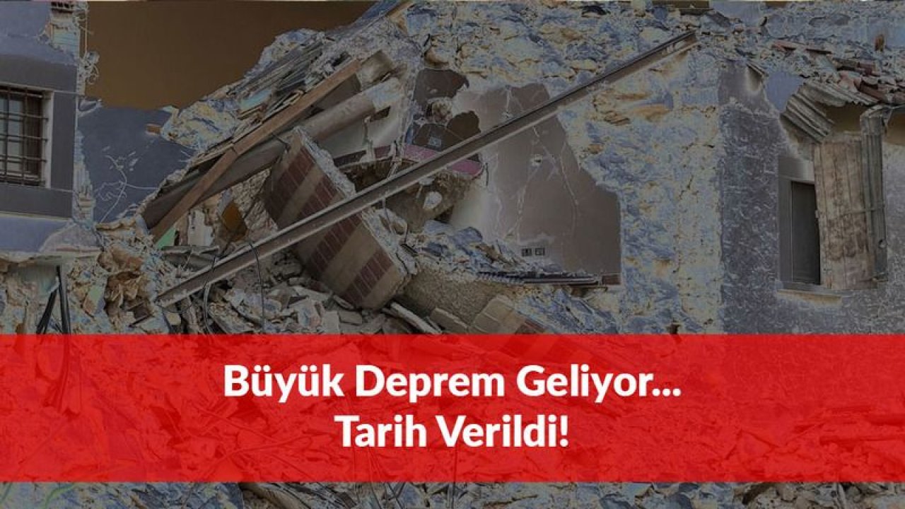 Büyük Deprem İçin Tarih Verildi: İstanbul 7,4 Büyüklüğünde Sallanacak!