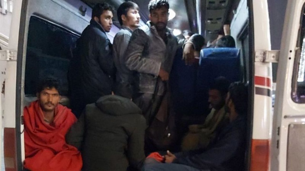 kaçak göçmenler Ankarada yakalandı