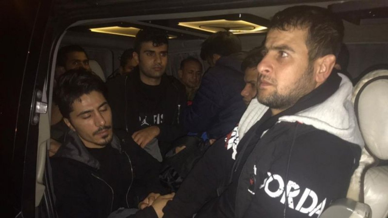 Kaçak göçmenler Tekirdağ polisine yakalandılar