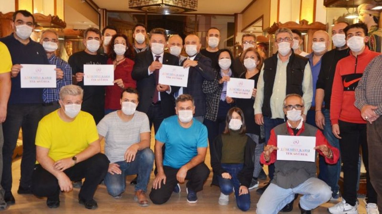 Seymenler Lösemili Çocuklar Haftası'na maske takarak destek verdi