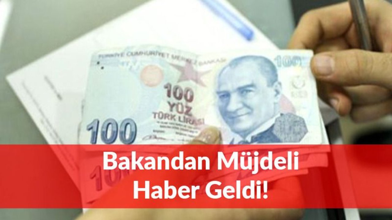 Bakandan Müjde: Milyonlarca Borçluya Sevindiren Haber!