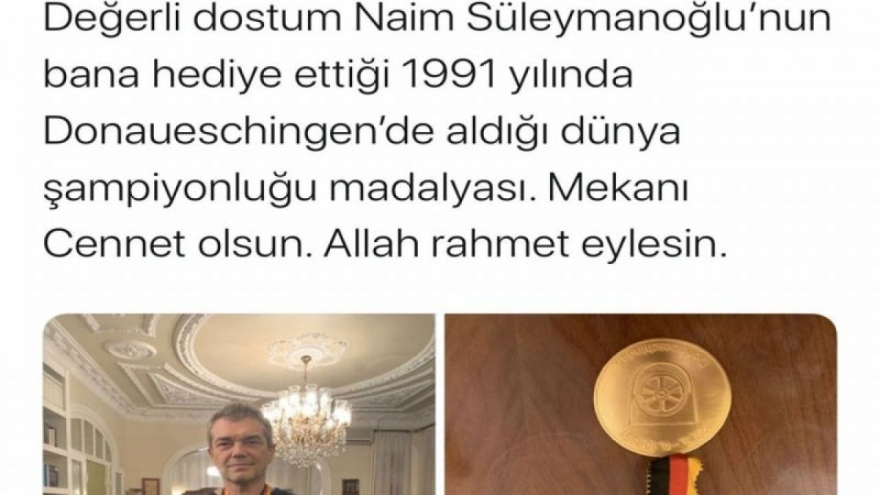 Naim Süleymanoğlu’nun Kayıp Madalyası Bulundu