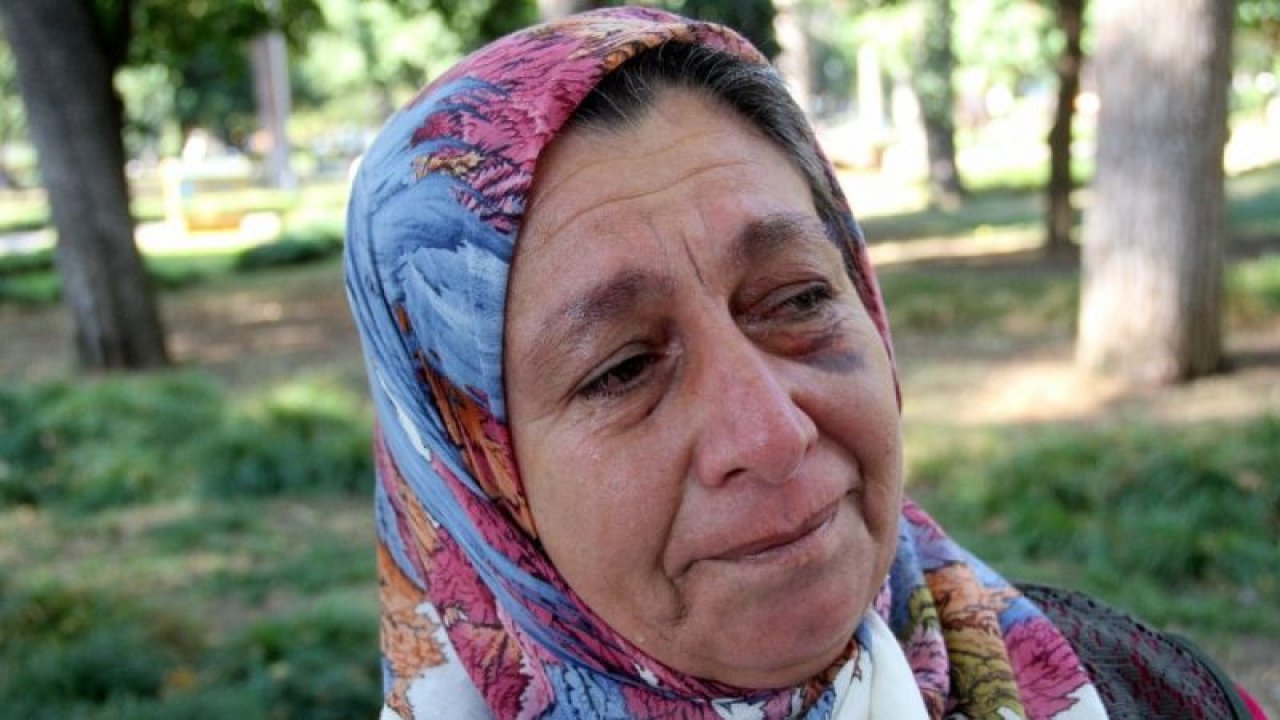 Komşusu Tarafından Şiddete Uğrayan Kadın Gözyaşlarına Boğuldu