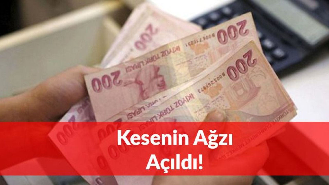 Kesenin Ağzı Açıldı: Kişi Başı 49.000 TL Verilecek!