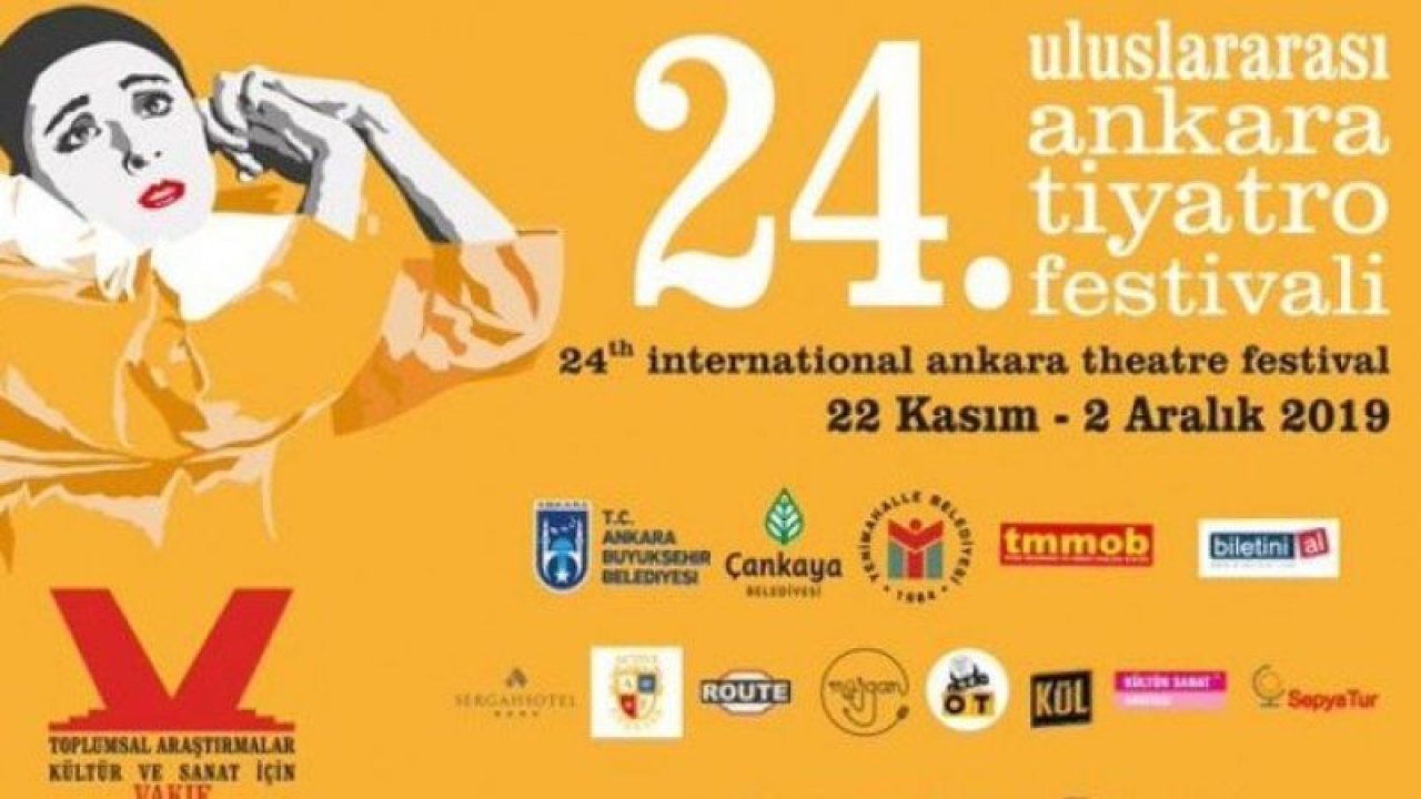 24. Uluslararası Ankara Tiyatro Festivali başlıyor