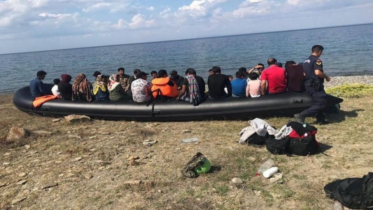 Mülteci kaçakçılığı ile mücadele kapsamında 310 mülteci yakalandı