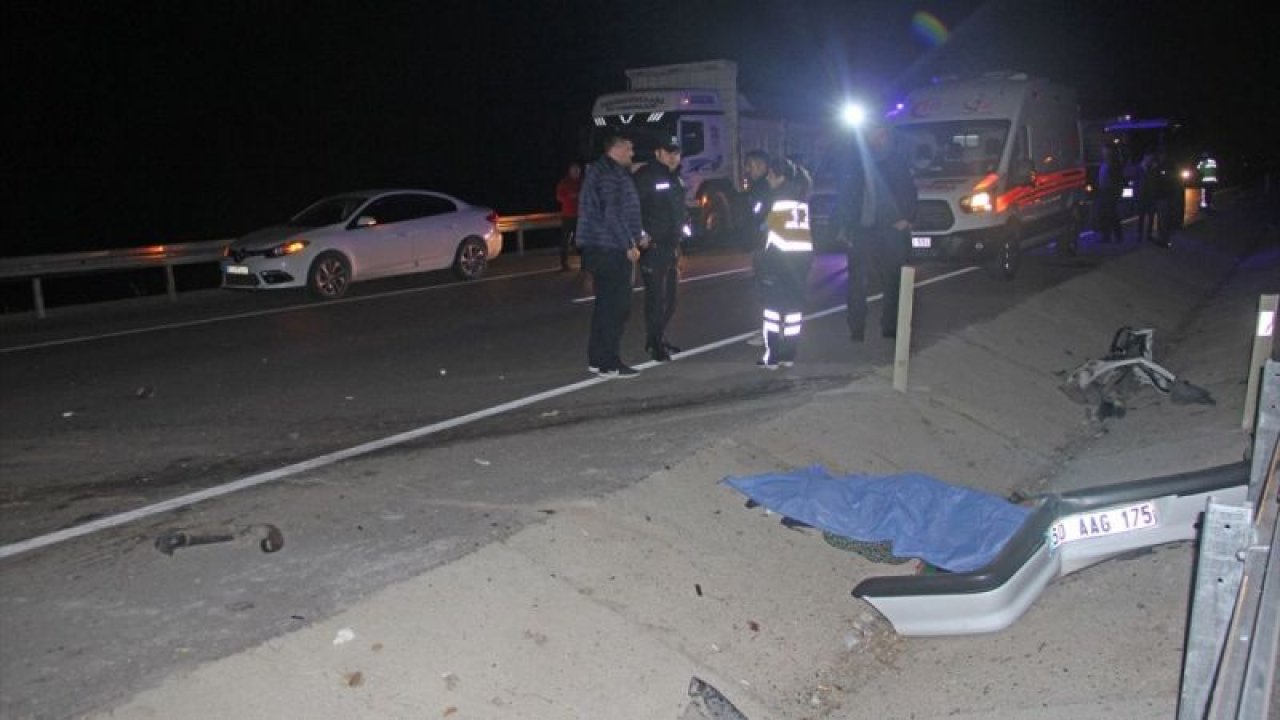 Tokat'da trafik kazası: 1 ölü, 3 yaralı