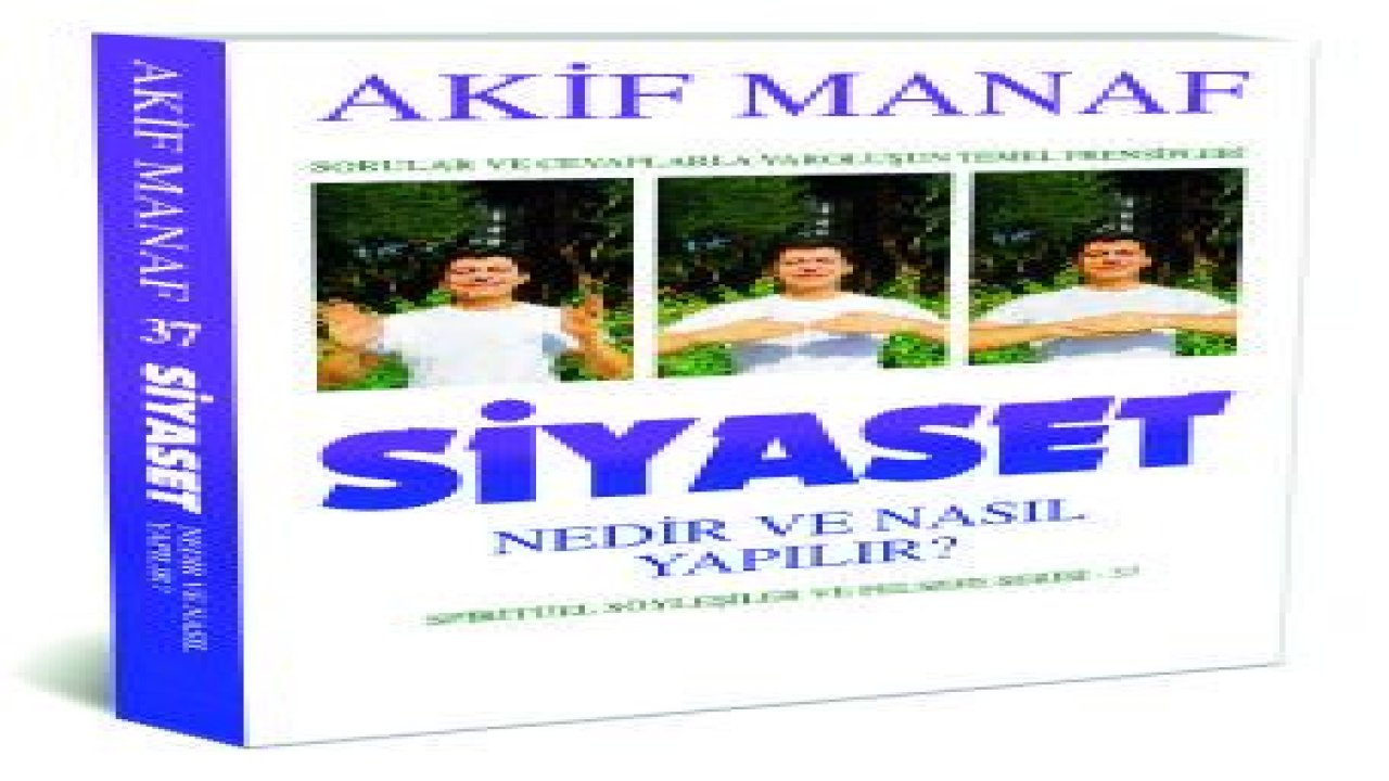 Akif Manaf’ın Siyaset kitabı çıktı!