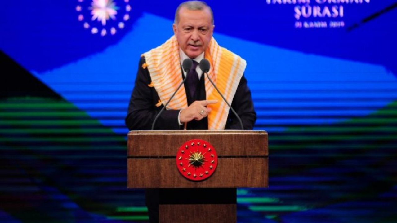 Cumhurbaşkanı Erdoğan 2020 yılı için çiftçilere müjde verdi