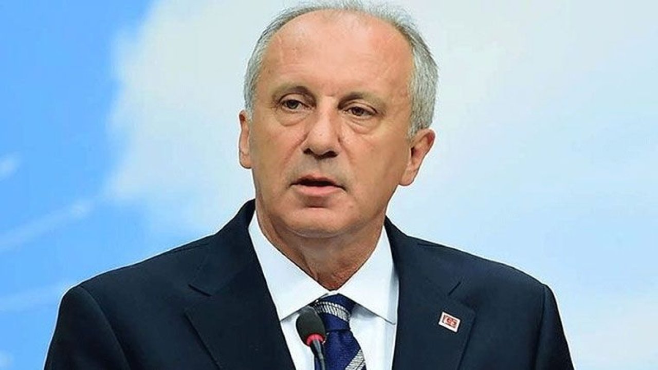 Muharrem İnce Açıklama Yaptı: "Kendimi Yakarım"