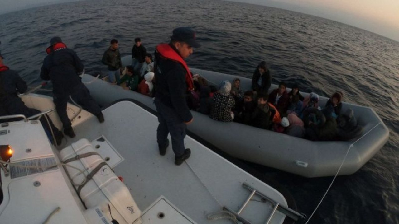 Ölüm yolculuğunda 83 yabancı uyruklu mülteci yakalandı