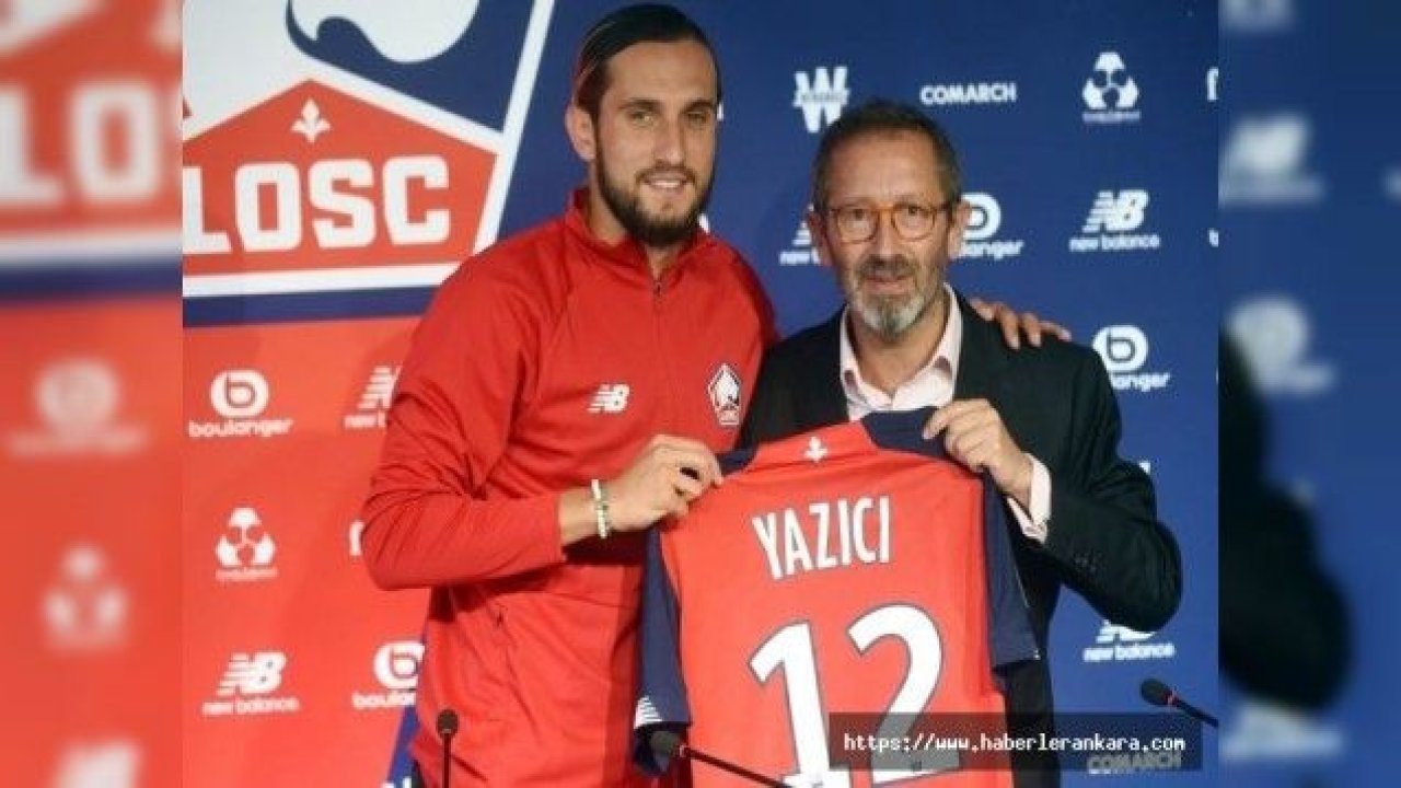 Lille’nin yeni transferi Yusuf Yazıcı Fransız basına tanıtıldı